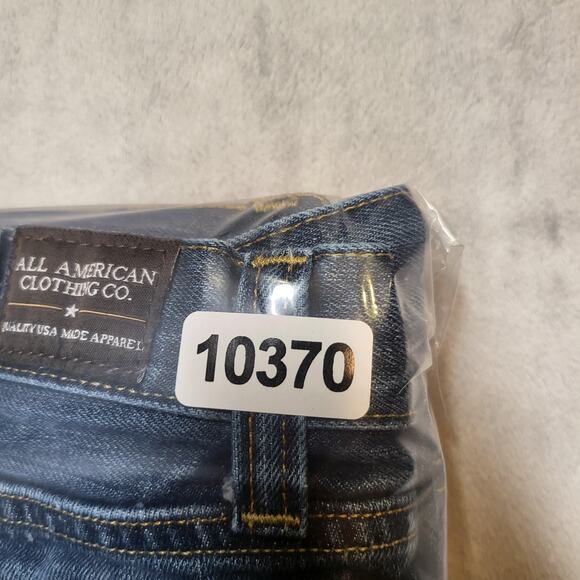 All American Clothing Jeans Mens 36x30 Denim AAREV 4092 Made in USA Straight Leg - Picture 8 of 8